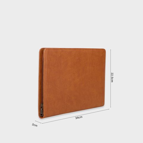 Ví Lata (Thời trang nam dáng cầm tay cỡ lớn - Ví da CT001BN) màu bò nhạt