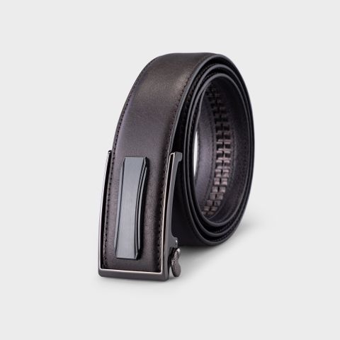  Thắt lưng nam Lata ( Da thật cao cấp TL315D415 ) - màu đen 