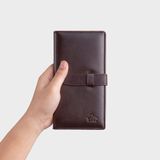  Ví nam da bò Lata (Thời trang nam đựng namecard - Ví da thật LVN78) 