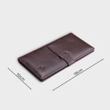  Ví nam da bò Lata (Thời trang nam đựng namecard - Ví da thật LVN78) 