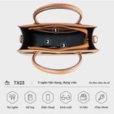  Túi Lata (Thời trang nữ công sở cỡ trung - Túi xách da TX23) 