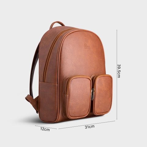 Balo Lata (Thời trang nam đựng laptop cỡ trung - Balo da BAL48)