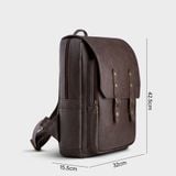  Balo Lata (Thời trang nam công sở cỡ lớn - Balo da BAL58) 