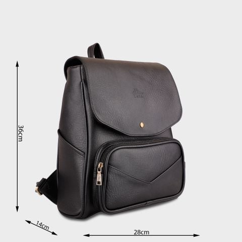 Balo Lata (Thời trang nữ tiện lợi cỡ lớn - Balo da BAL37)