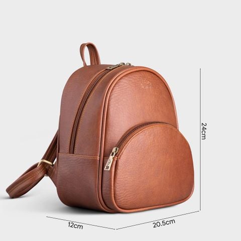 Balo Lata (Thời trang nữ tiện lợi cỡ trung - Balo da BAL62)