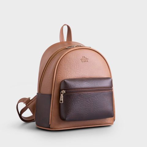 Balo Lata (Thời trang nữ mini cá tính cỡ trung - Balo da BAL75)