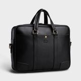  Cặp Công Sở Lata (Thời trang nam đựng laptop 15 inch - Cặp da CA31D) màu đen 