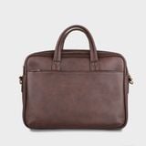  Cặp Công Sở Lata (Thời trang nam đựng vừa laptop 14 inch - Cặp da CA25N) màu nâu 