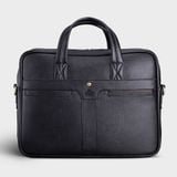  Cặp Công Sở Lata (Thời trang nam đựng laptop 14 inch - Cặp da CA34D) màu đen 