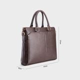  Cặp Công Sở Lata (Thời trang nam basic đựng laptop 13.3 inch - Cặp da CA35) 