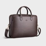  Cặp Công Sở Lata (Thời trang nam basic đựng vừa laptop 14 inch - Cặp da CA41) 