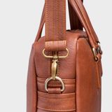  Cặp Công Sở Lata (Thời trang nam đựng laptop 14 inch - Cặp da CA16N) màu nâu 