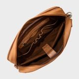  Cặp Công Sở Lata (Thời trang nam đựng vừa laptop 14 inch - Cặp da CA25N) màu nâu 