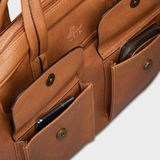  Cặp Công Sở Lata (Thời trang nam đựng - Cặp da CA25BN) màu bò nhạt 