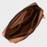  Cặp Công Sở Lata (Thời trang nam đựng laptop 15,6 inch - Cặp da CA27BD) màu bò đậm 