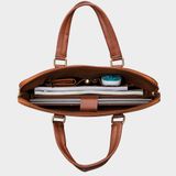  Cặp Công Sở Lata (Thời trang nam đựng laptop 13 inch - Cặp da CA28BN) màu bò nhạt 