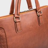  Cặp Công Sở Lata (Thời trang nam đựng laptop 13 inch - Cặp da CA28D) màu đen 