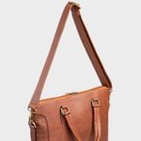  Cặp Công Sở Lata (Thời trang nam đựng laptop 13 inch - Cặp da CA28BN) màu bò nhạt 