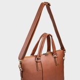  Cặp Công Sở Lata (Thời trang nam đựng laptop 13 inch - Cặp da CA29N) màu nâu 