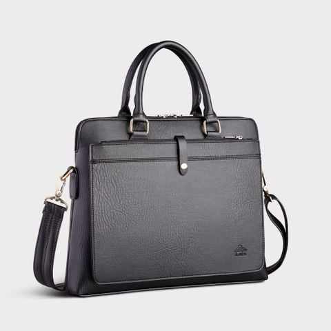 Cặp Công Sở Lata (Thời trang nam basic đựng laptop 13.3 inch - Cặp da CA37)