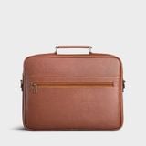  Cặp Công Sở Lata (Thời trang nam basic đựng vừa laptop 14 inch - Cặp da CA43) 