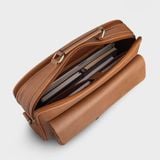  Cặp Công Sở Lata (Thời trang nam basic đựng vừa laptop 14 inch - Cặp da CA43) 