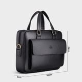  Cặp Công Sở Lata (Thời trang nam vừa laptop 14 inch - Cặp da CA39) 