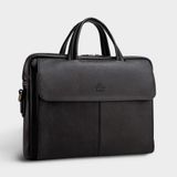  Cặp Công Sở Lata (Thời trang nam đựng laptop 13.3 inch - Cặp da CA21D) màu đen 