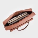  Cặp Công Sở Lata (Thời trang nam basic đựng vừa laptop 14 inch - Cặp da CA36) 
