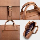  Cặp Công Sở Lata (Thời trang nam đựng vừa laptop 14 inch - Cặp da CA40) 