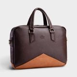  Cặp Công Sở Lata (Thời trang nam đựng laptop 14 inch - Cặp da CA16N) màu nâu 