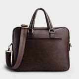  Cặp Công Sở Lata (Thời trang nam đựng laptop 15,6 inch - Cặp da CA26N) màu nâu 