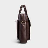  Cặp Công Sở Lata (Thời trang nam đựng laptop 15 inch - Cặp da CA27N) màu nâu 