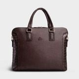  Cặp Công Sở Lata (Thời trang nam đựng laptop 13 inch - Cặp da CA28N) màu nâu 