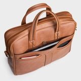  Cặp Công Sở Lata (Thời trang nam đựng laptop 14 inch - Cặp da CA34N) màu nâu 