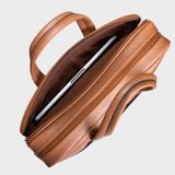  Cặp Công Sở Lata (Thời trang nam đựng laptop 14 inch - Cặp da CA34D) màu đen 