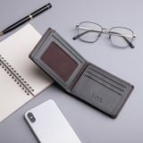  Ví nam da bò Lata (Thời trang nam - Ví da thật LVN80) 