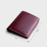  Ví nam da bò Lata (Thời trang nam - Ví da thật LVN110) 