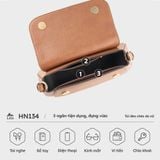  Túi Lata (Thời trang nữ đi chơi size 24 - Túi đeo chéo da HN134) 