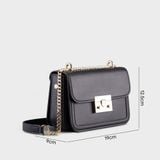  Túi Lata (Thời trang nữ đi chơi size 19 - Túi đeo chéo da HN96) 