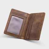  Ví nam da bò Lata ( Thời trang nam đựng namecard nhỏ gọn - Ví da thật LVN75 ) 