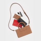  Túi Lata (Thời trang nữ dáng hộp ngang size 21 - Túi xách da TX25) 