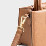  Túi Lata (Thời trang nữ dáng hộp ngang size 21 - Túi xách da TX25) 