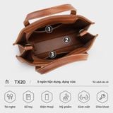  Túi Lata (Thời trang nữ đi làm cỡ nhỏ - Túi xách da TX20) 