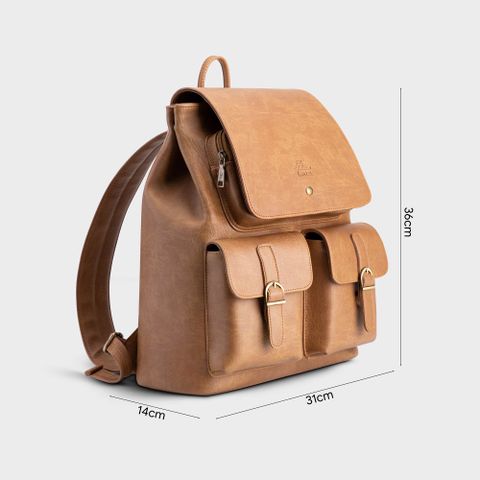 Balo Lata (Thời trang nữ công sở cỡ trung - Balo da BAL50)