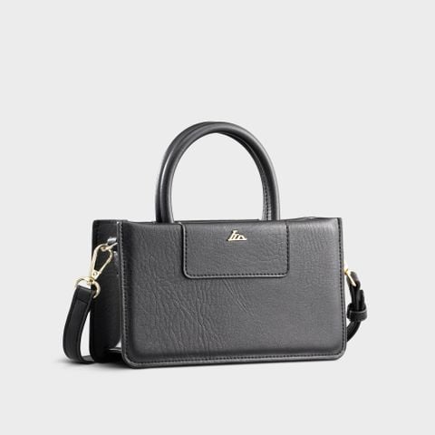 Túi Lata (Thời trang nữ dáng hộp ngang size 21 - Túi xách da TX25)