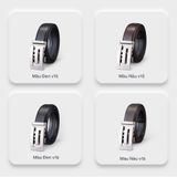  Thắt lưng nam Lata ( Da thật cao cấp TL306D415 ) màu đen 