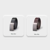  Thắt lưng Lata (Thời trang nam - Dây nịt da thật TL325N47) - màu nâu 
