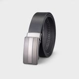  Thắt lưng nam Lata ( Da thật cao cấp TL321 ) - màu đen 