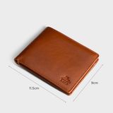  Ví nam da bò Lata (Thời trang nam - Ví da thật LVN84) 